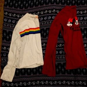 2 long sleeve shirts